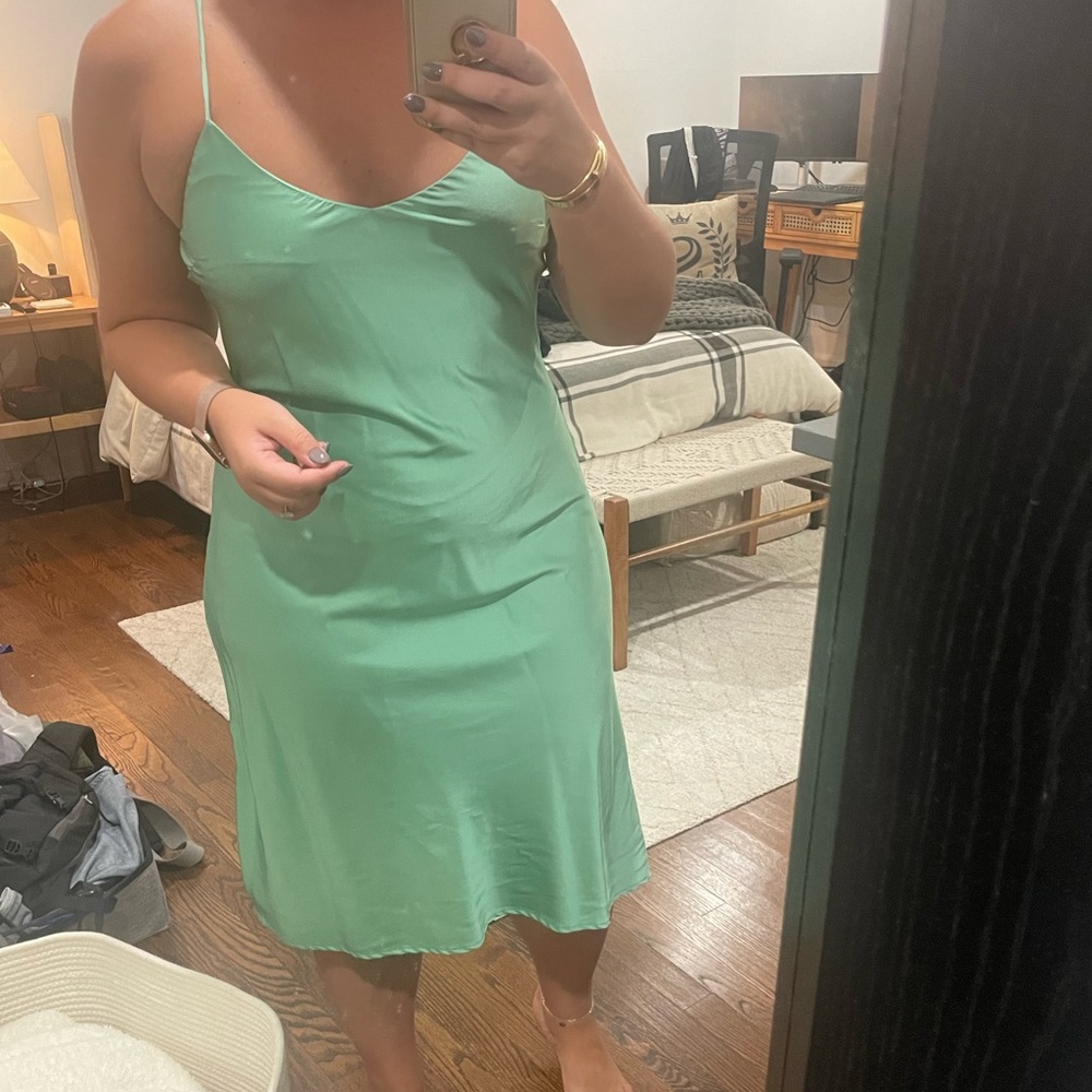 Silk dress